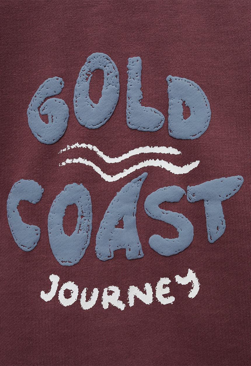 MANGO - Sweatshirt coast - dark red