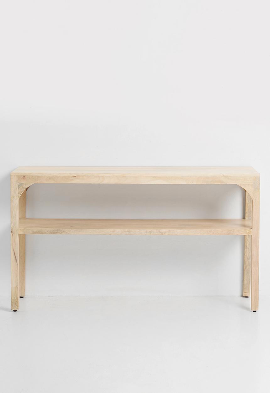 Sixth Floor - Amana mango wood console table-natural