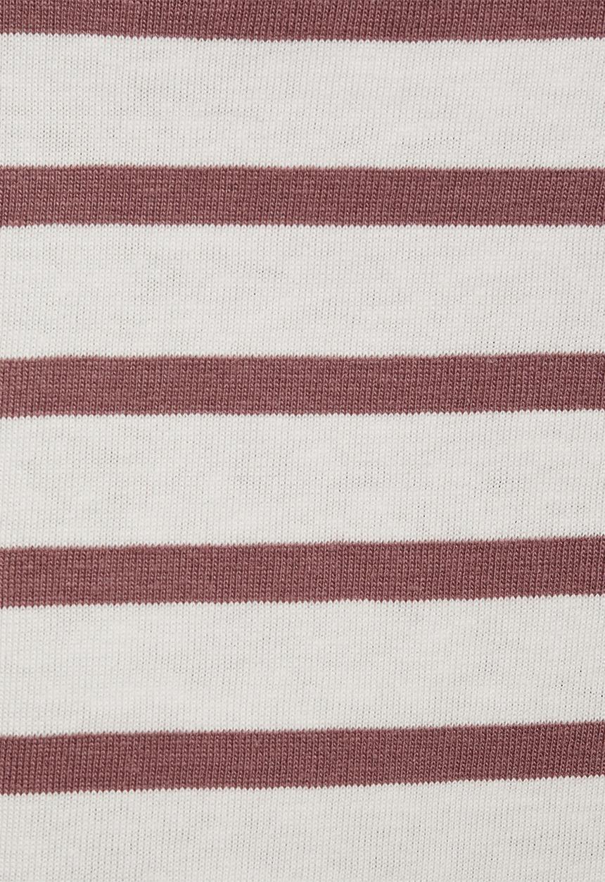 MANGO - T-shirt veleta - dark red