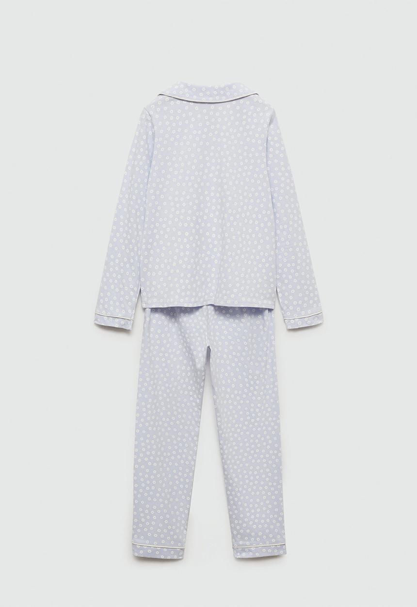 MANGO - Pyjamas flores - light/pastel blue