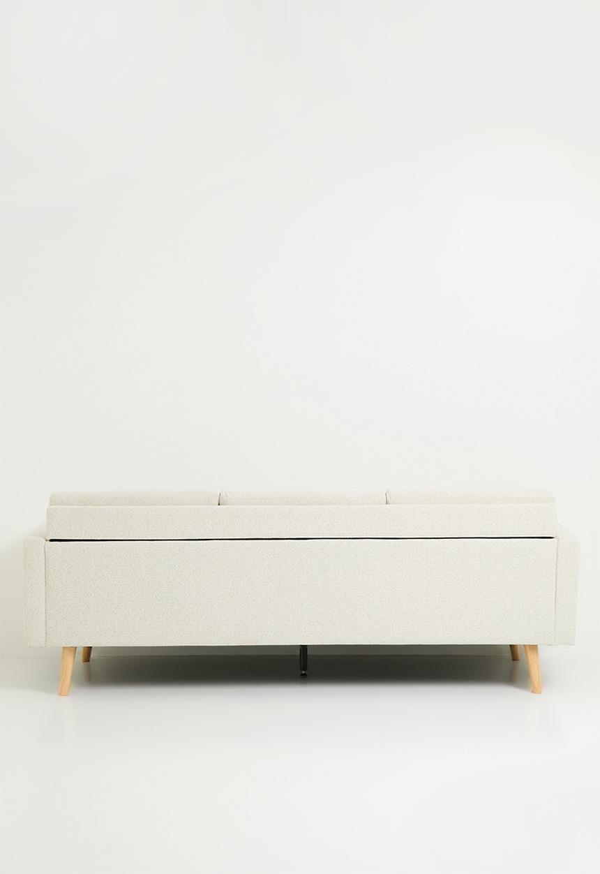 Sixth Floor - Stella 3 seater - cream monza