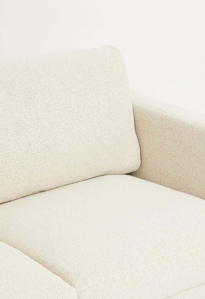 Sixth Floor - Stella 3 seater - cream monza