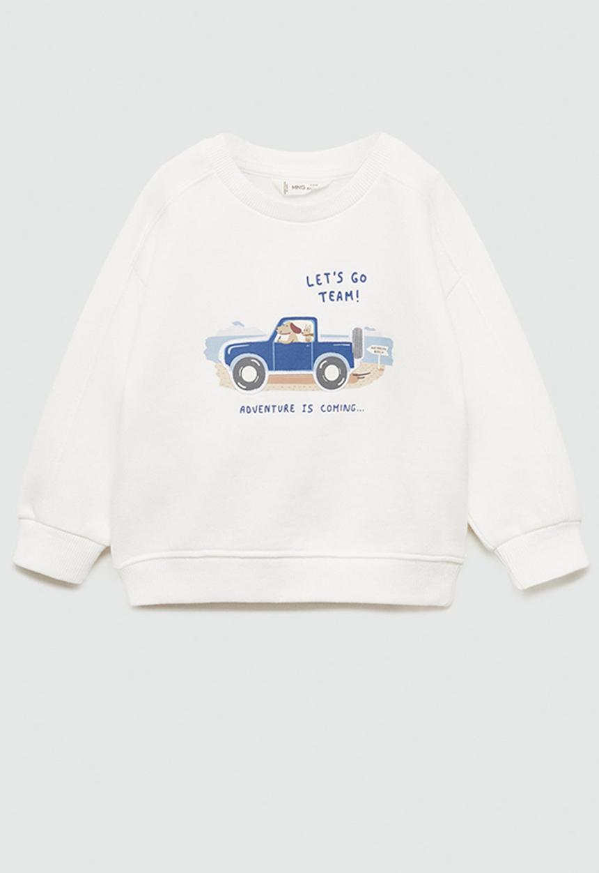 MANGO - Sweatshirt car - natural