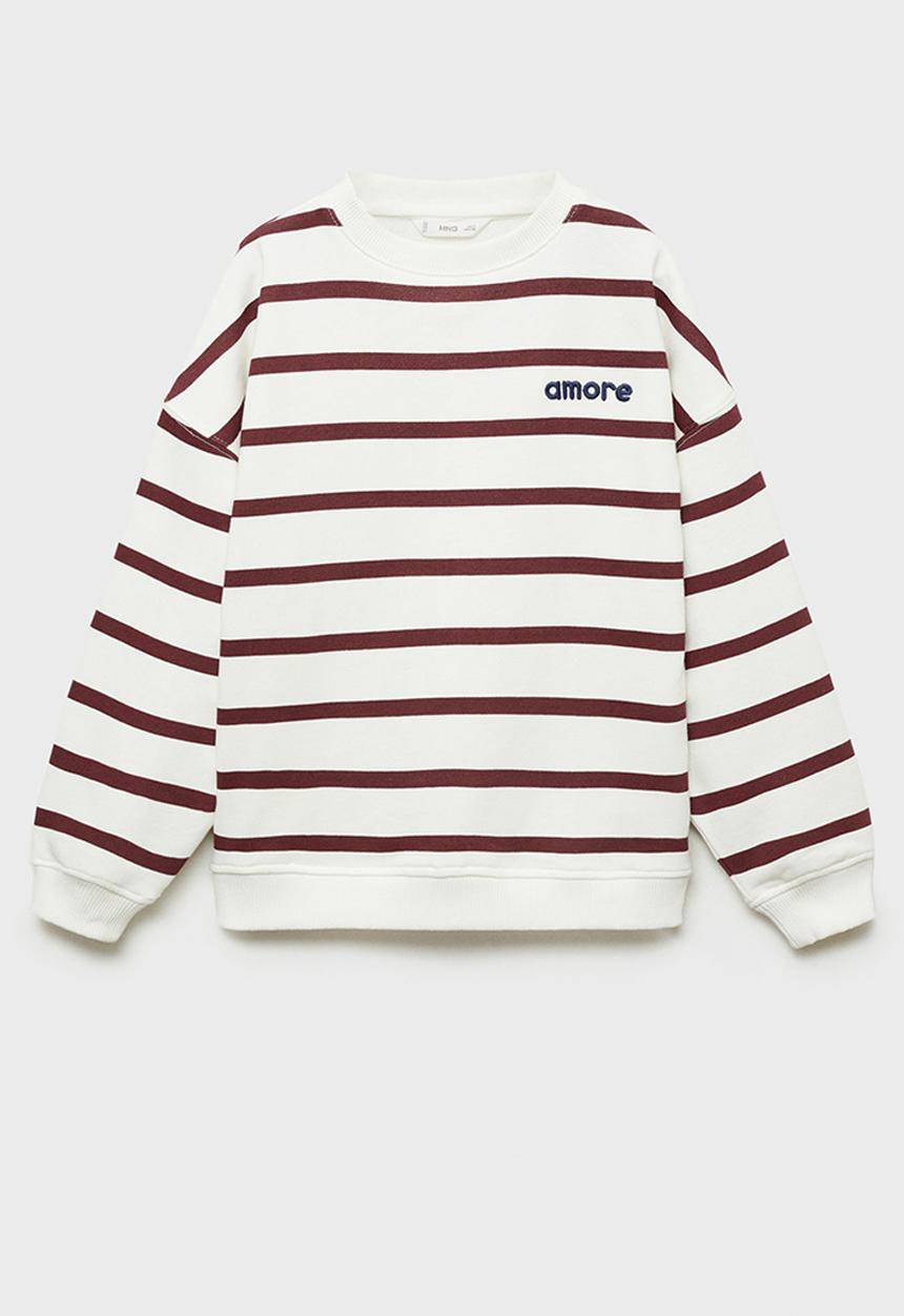 MANGO - Sweatshirt amore - natural
