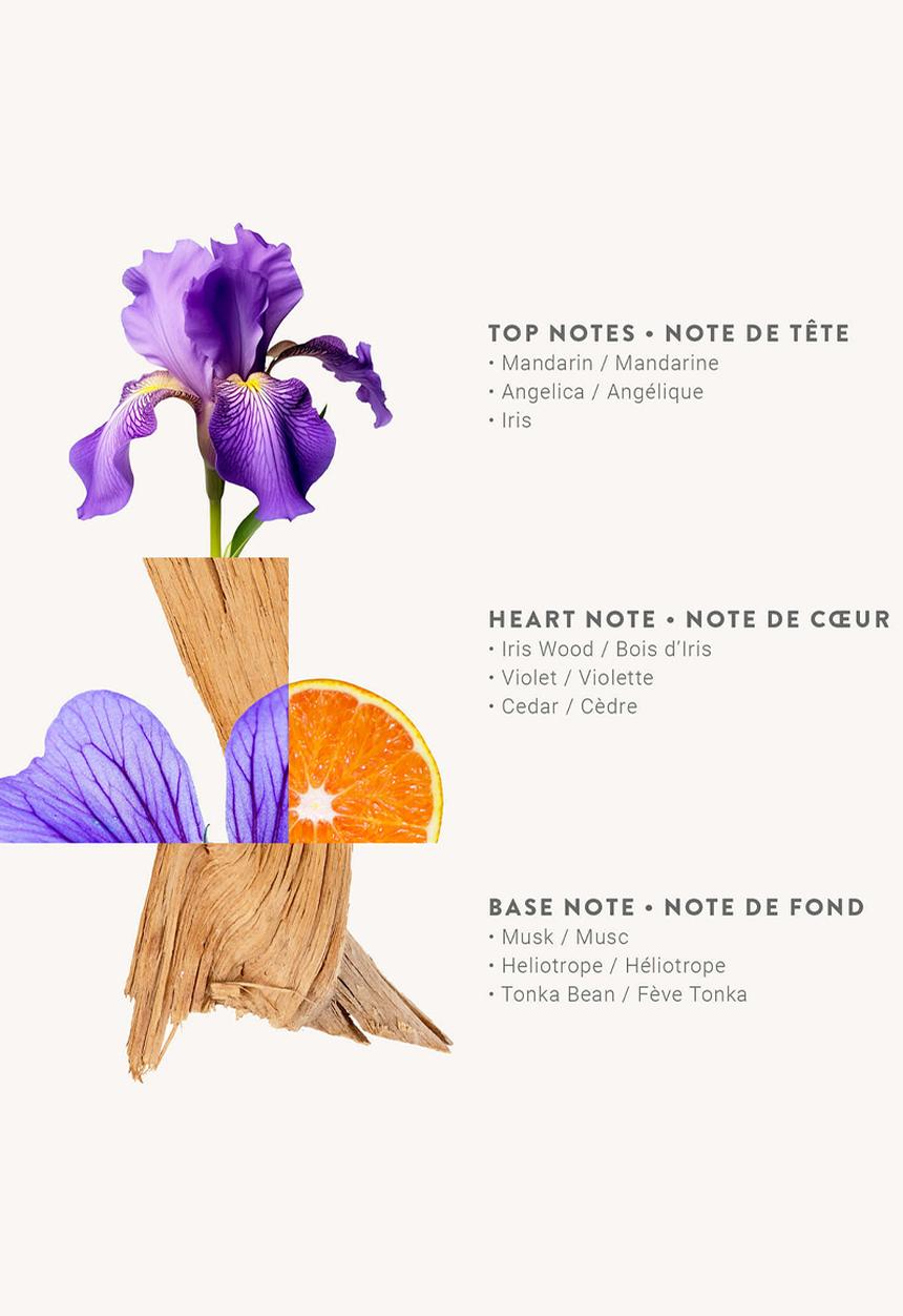 Panier Des Sens - Blooming Iris - Perfumed soap bar