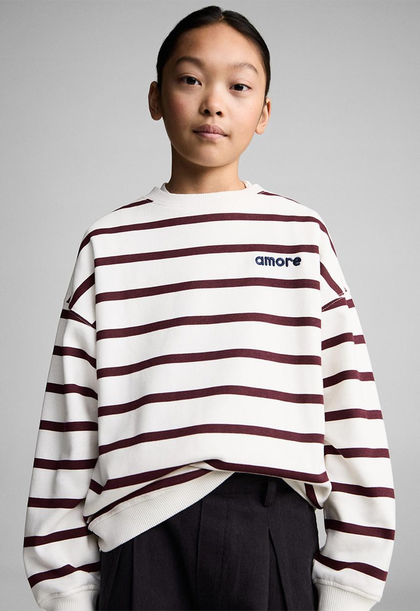 MANGO - Sweatshirt amore - natural