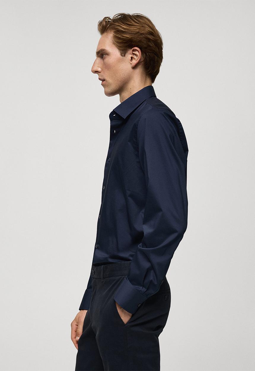 MANGO - Shirt play - navy