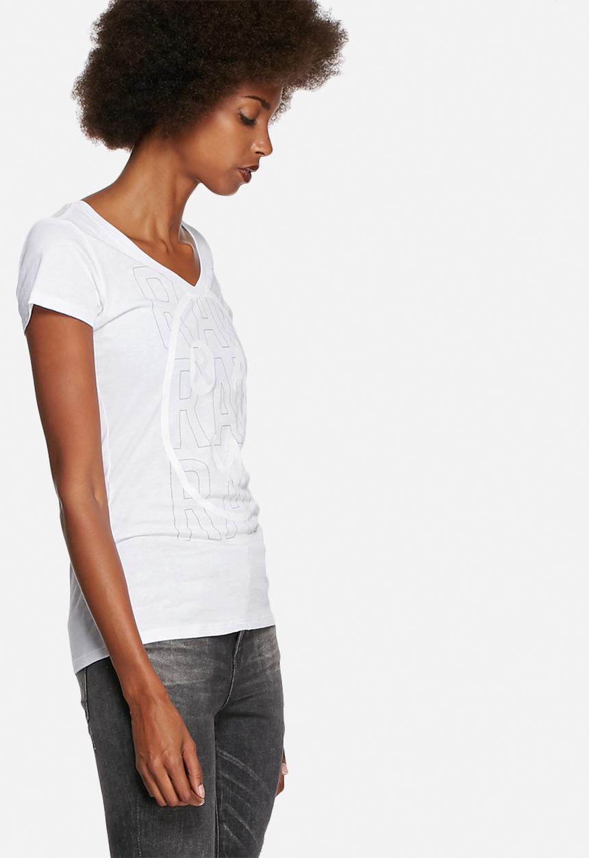 G-STAR - Mauera slim V-neck tee