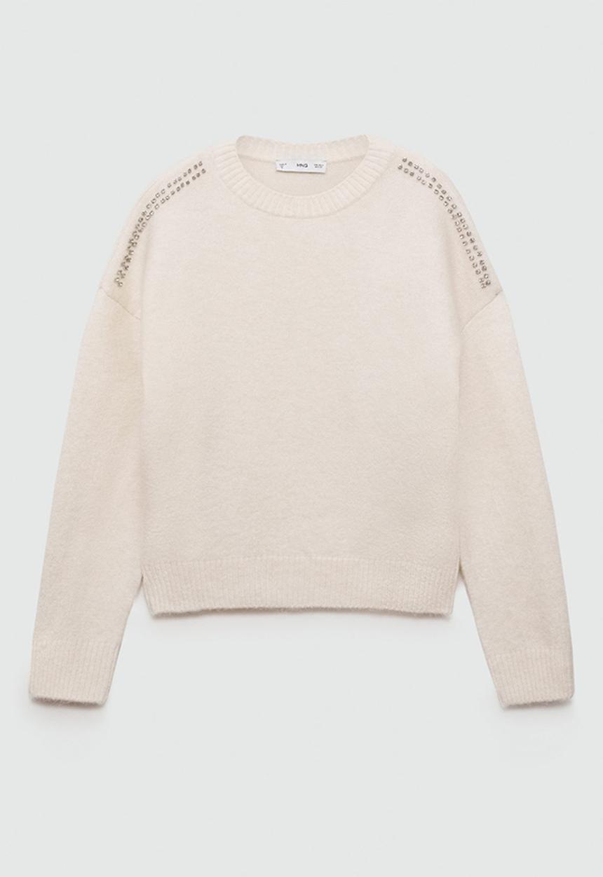 MANGO - Sweater Misol - White