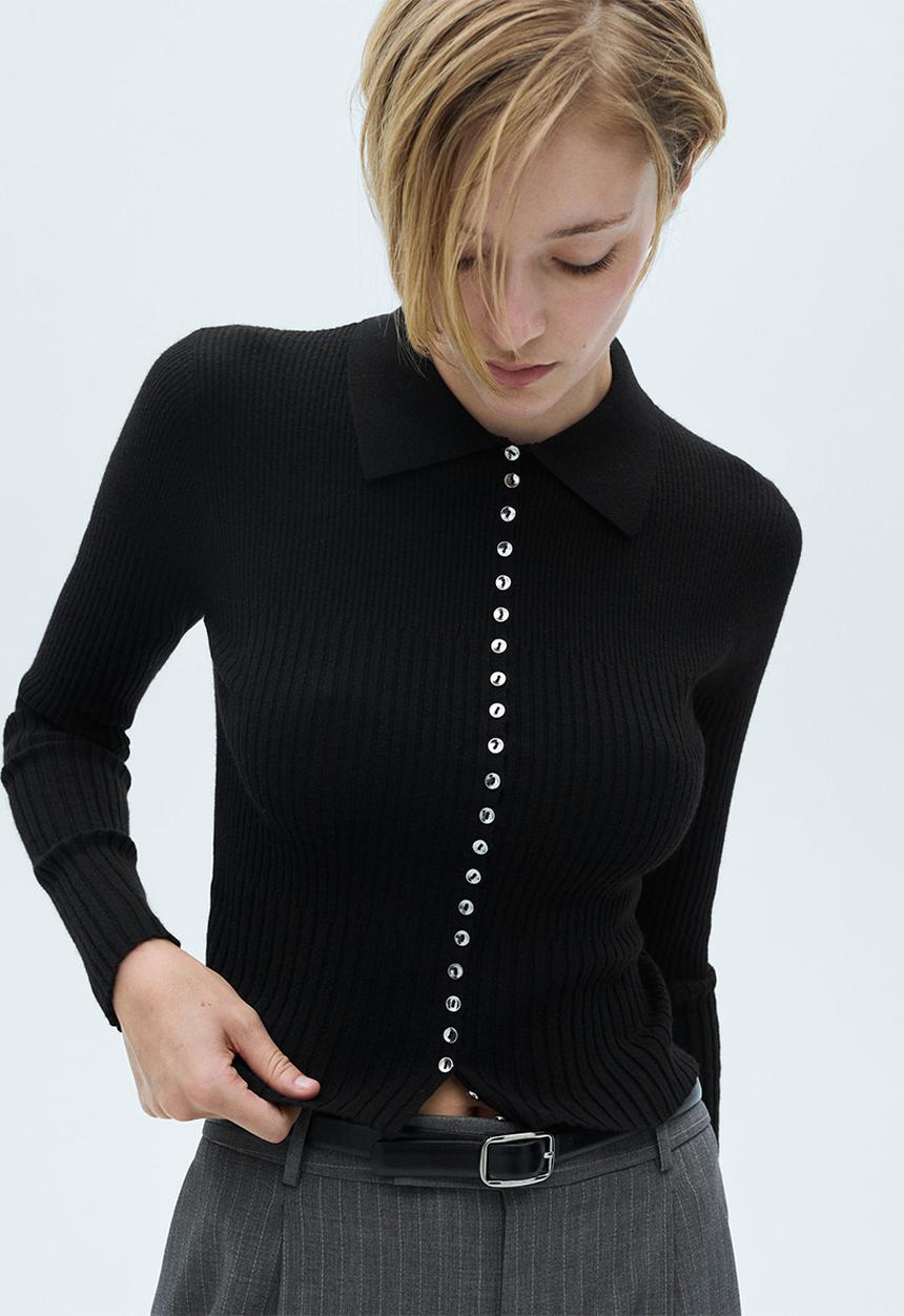 MANGO - Sweater Twenties - Black
