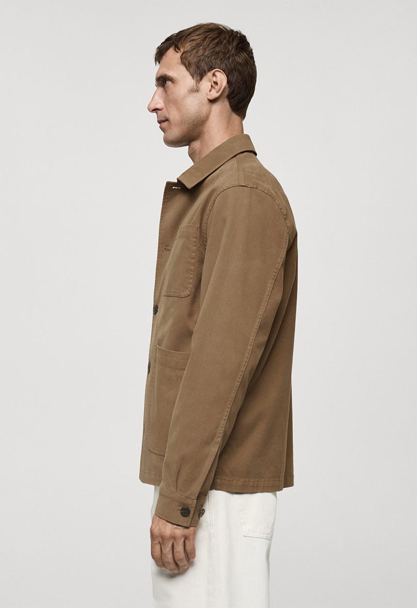 MANGO - Jacket maine - beige/khaki