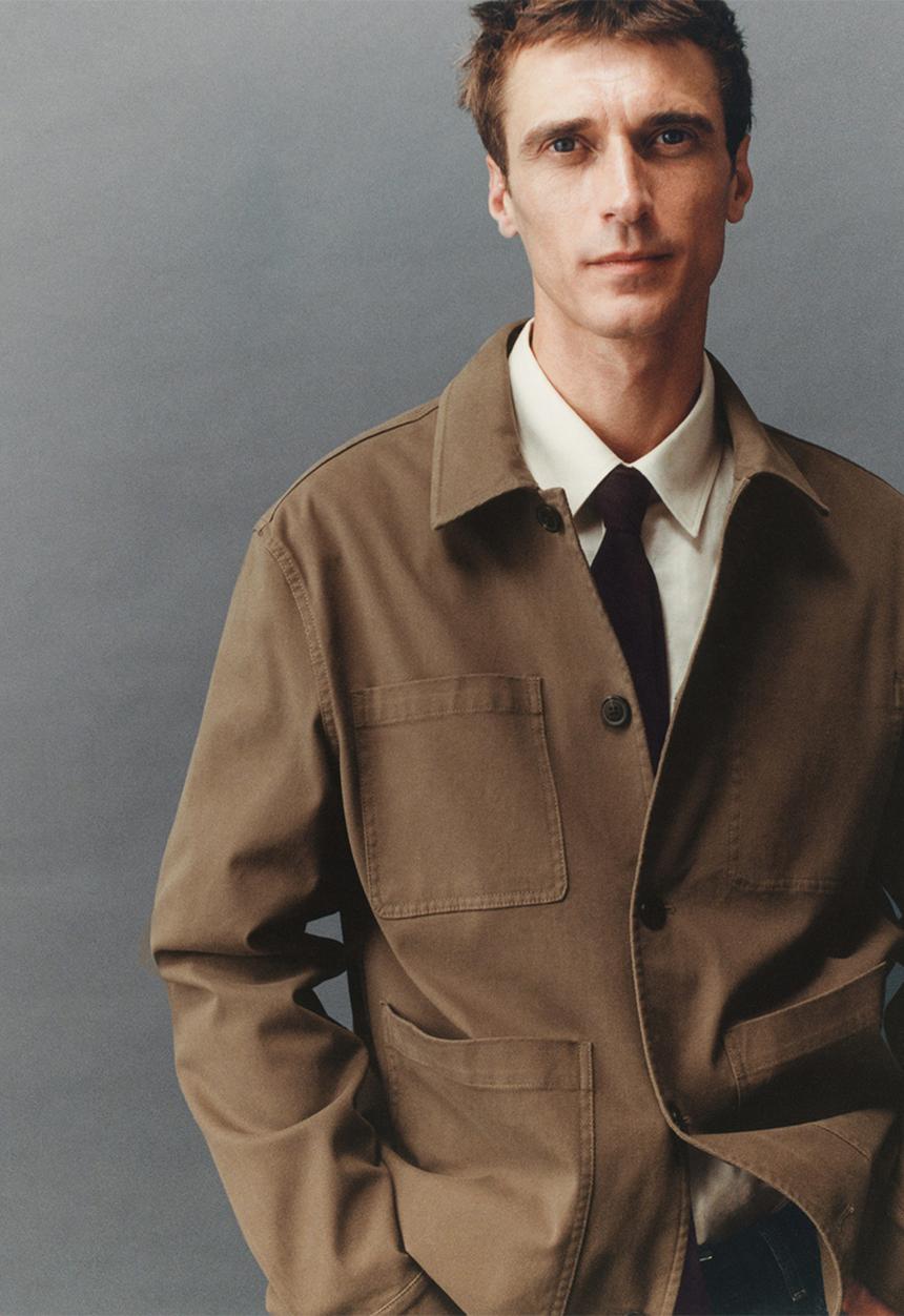 MANGO - Jacket maine - beige/khaki