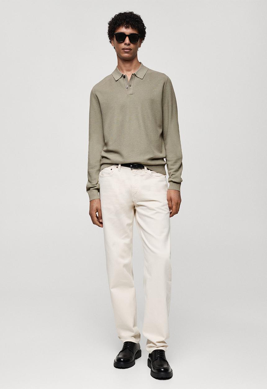 MANGO - Sweater tens - light/pastel green