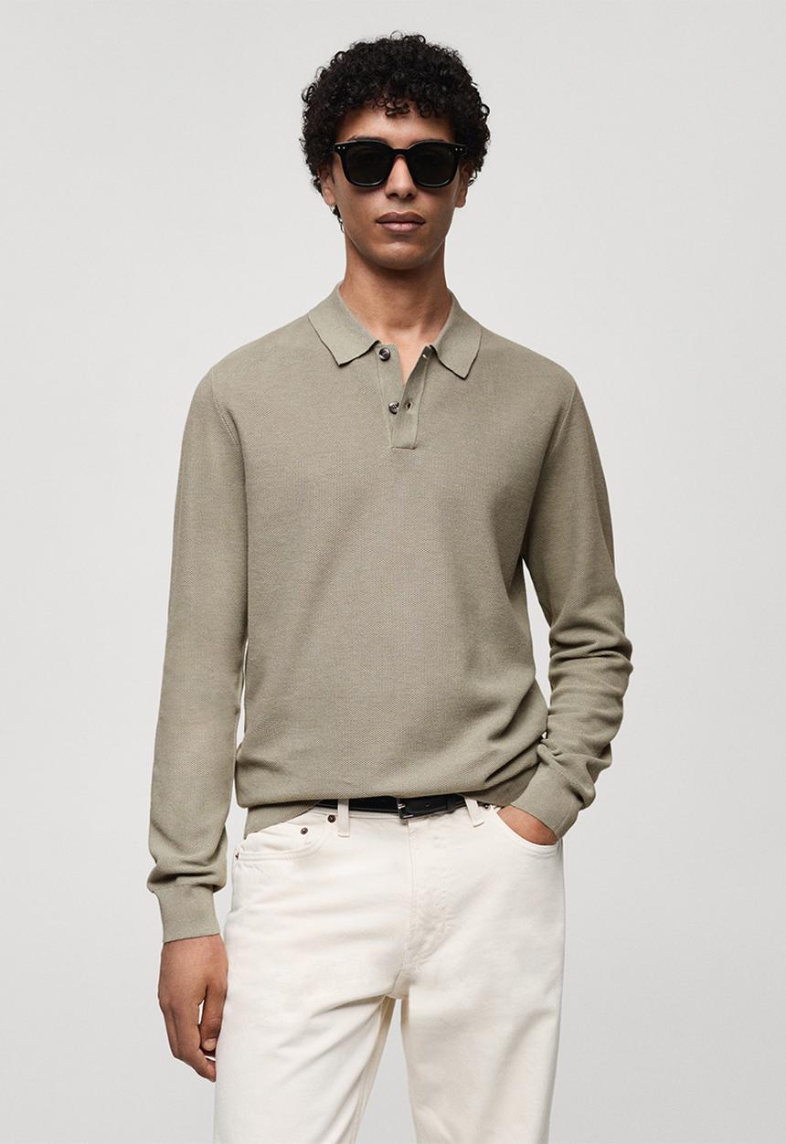 MANGO - Sweater tens - light/pastel green