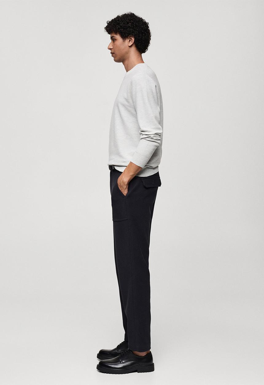 MANGO - Sweater ten - light/pastel gray