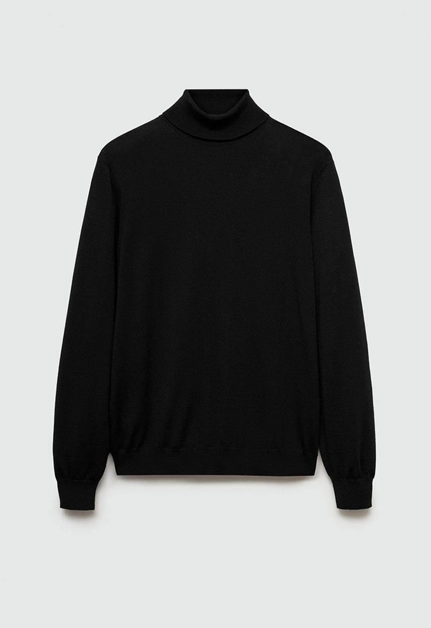 MANGO - Sweater willyt - black