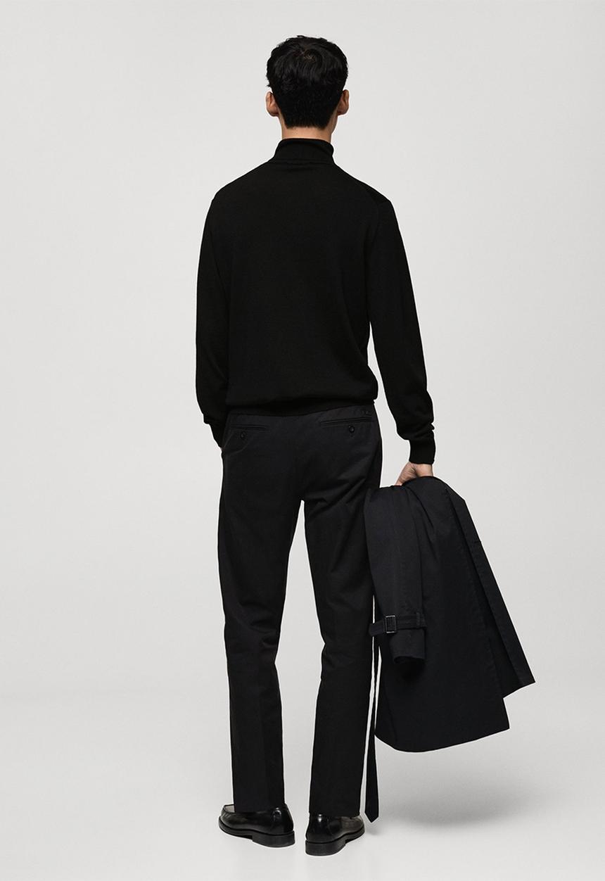 MANGO - Sweater willyt - black