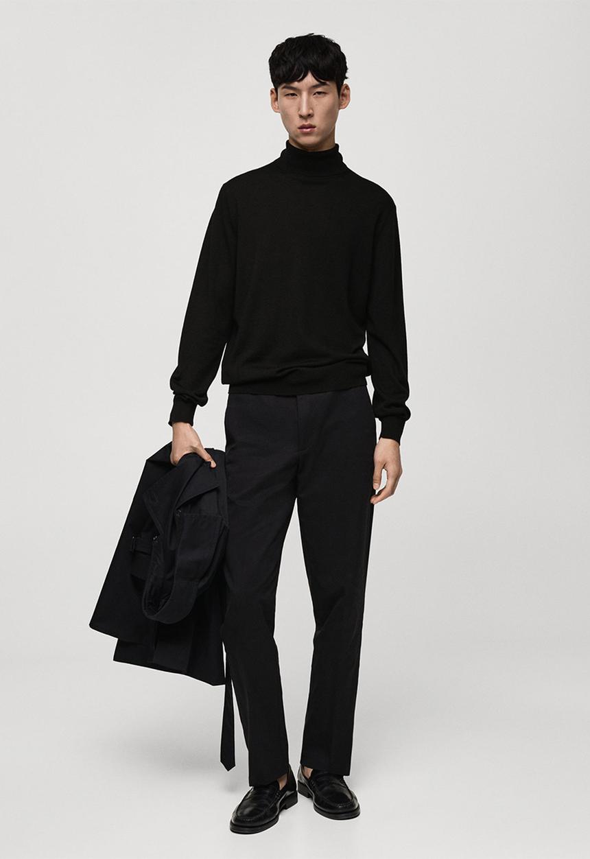 MANGO - Sweater willyt - black