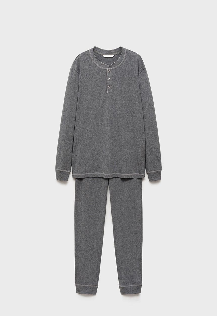 MANGO - Pijama pack over - grey