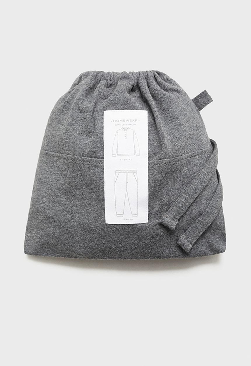 MANGO - Pijama pack over - grey