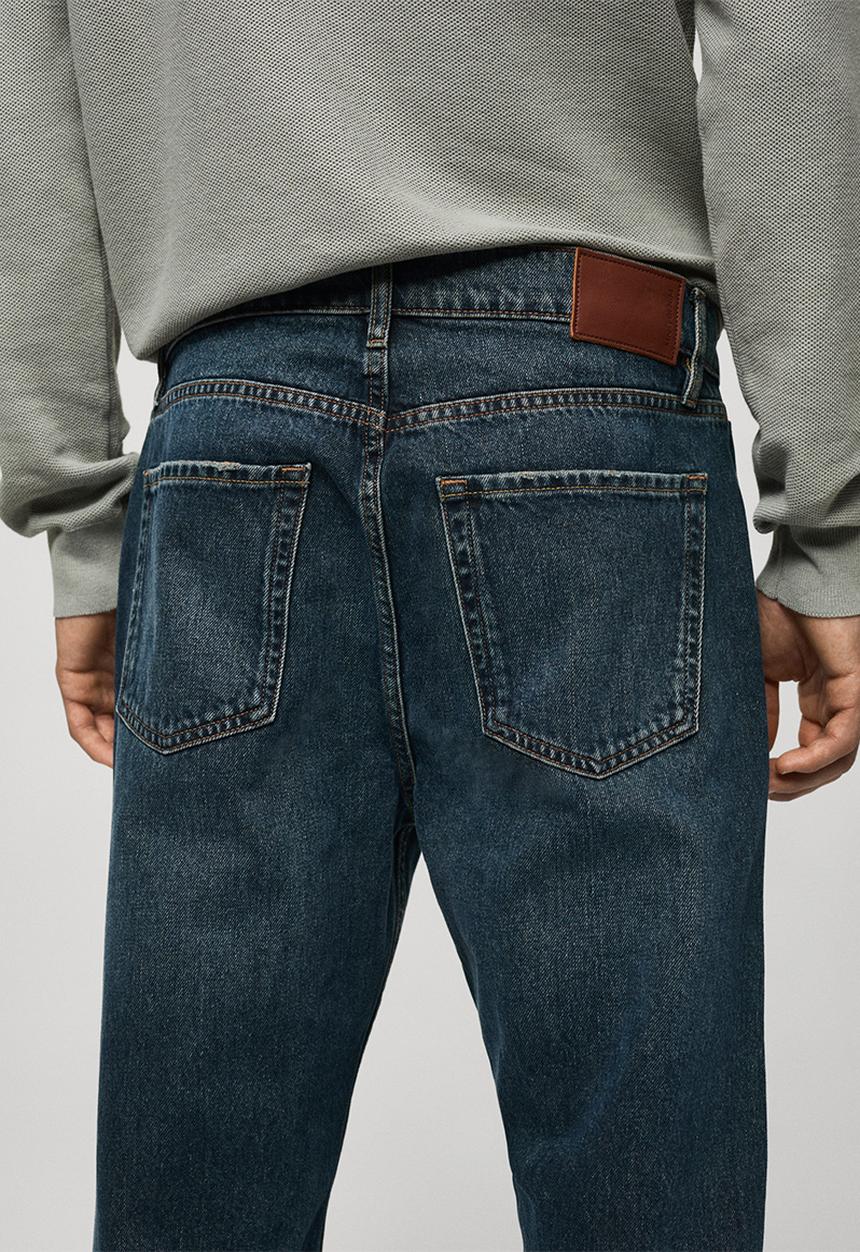 MANGO - Jeans moby - light/pastel green