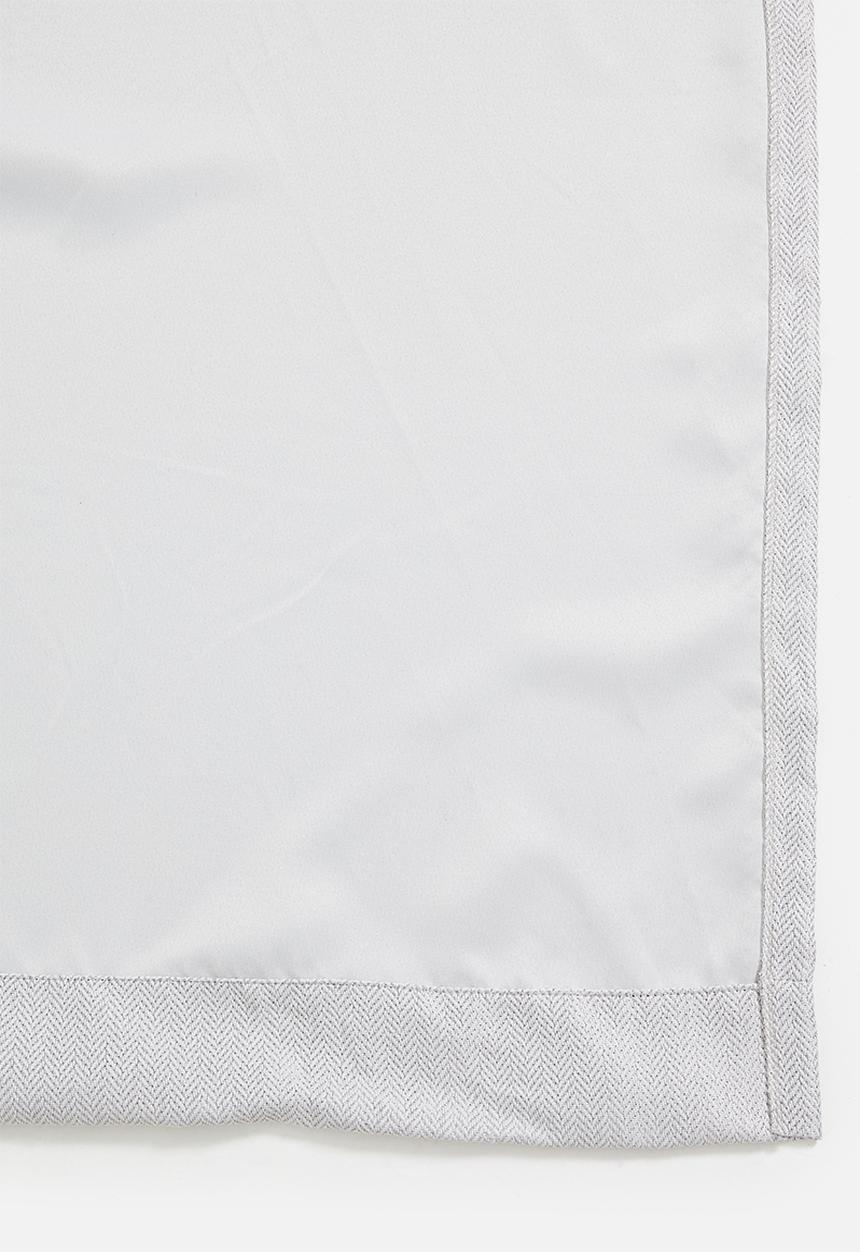 Sixth Floor - Herringbone Taped Curtain Lined - Mist