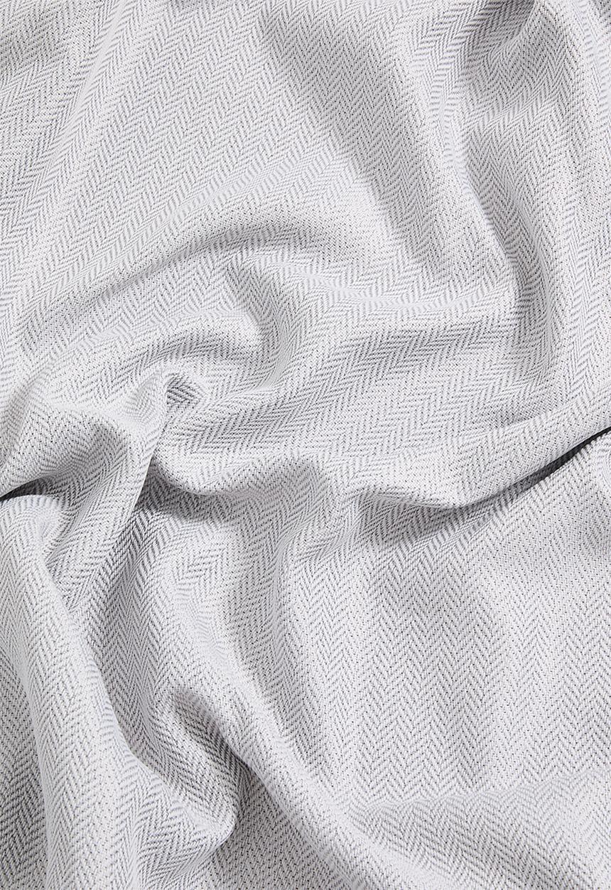 Sixth Floor - Herringbone Taped Curtain Lined - Mist