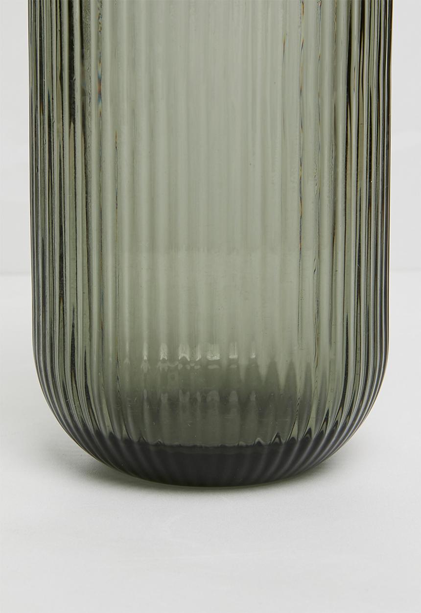 Sixth Floor - Stripe tumbler glass - grey