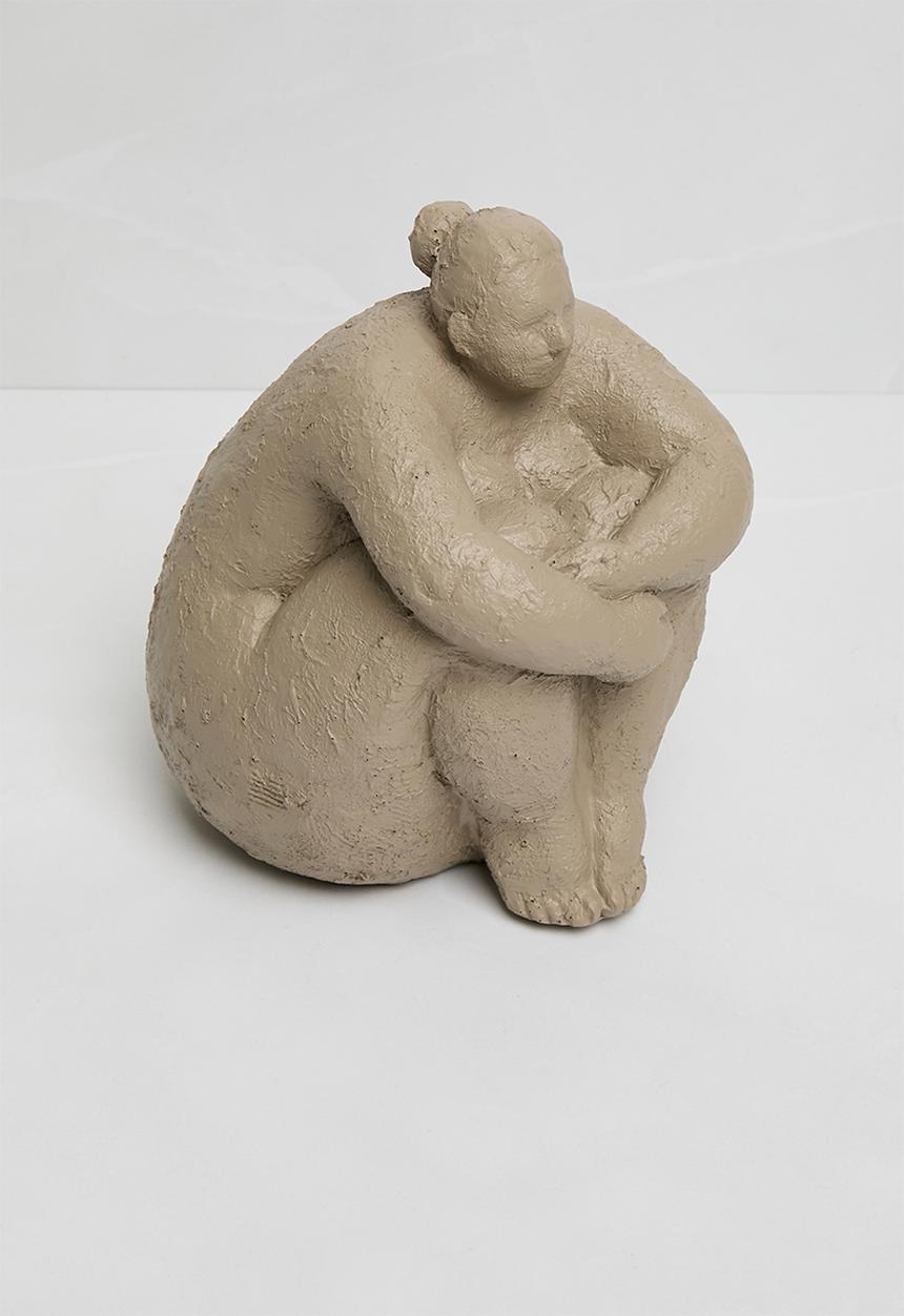 Sixth Floor - Female figure ornament - beige