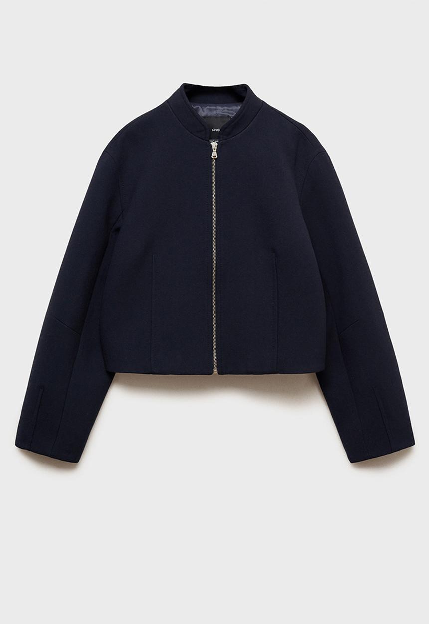 MANGO - Jacket Thai -  Navy