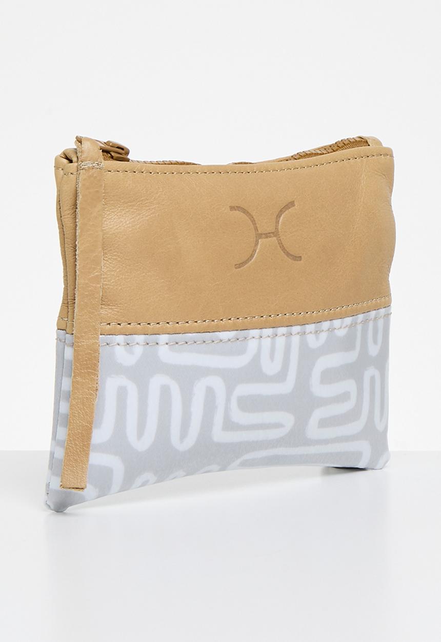 Thandana - Travel pouch Laminated Fabric - Geo Moonstruck