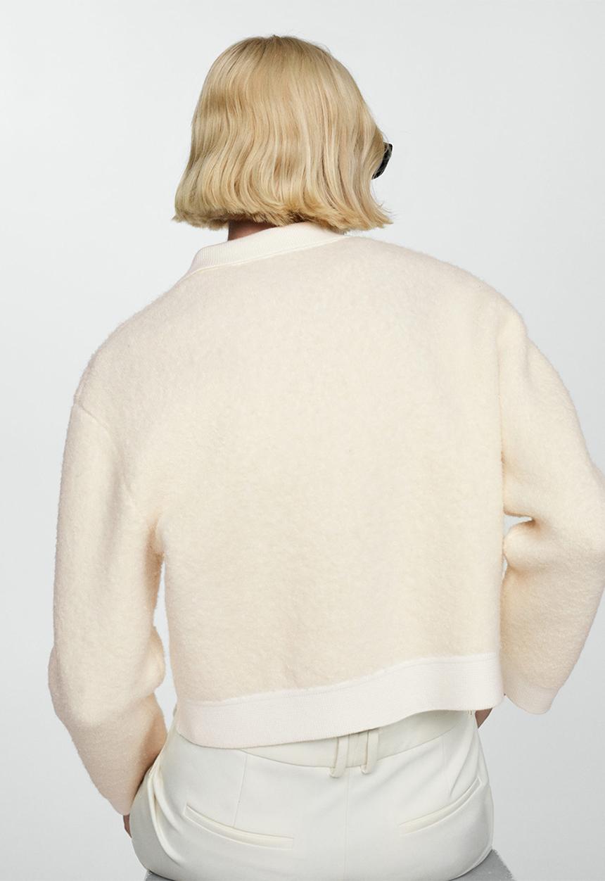 MANGO - Jacket Nuria -  Light Beige