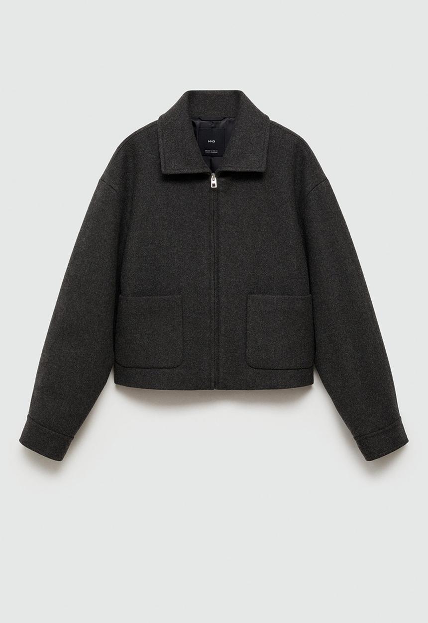 MANGO - Jacket Candy -  Gray