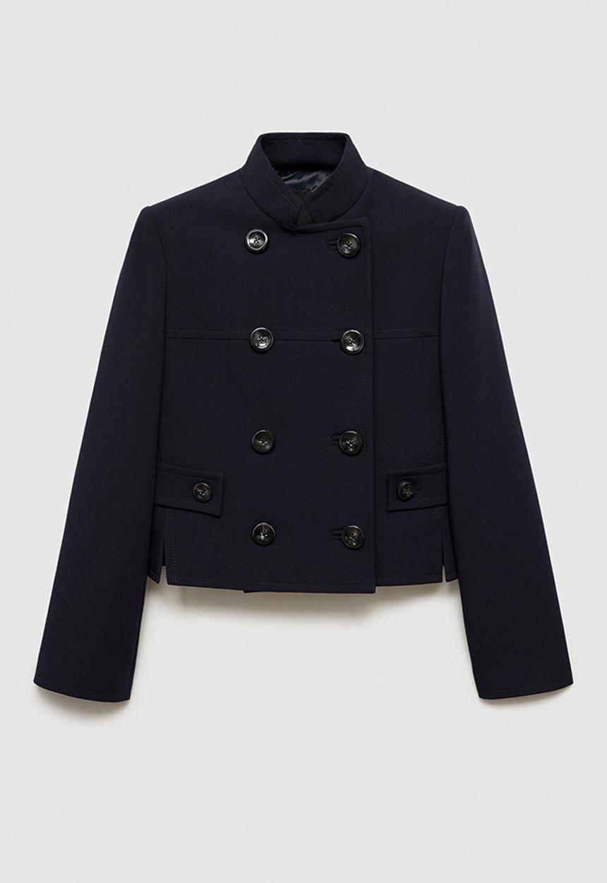 MANGO - Jacket Alexa -  Navy