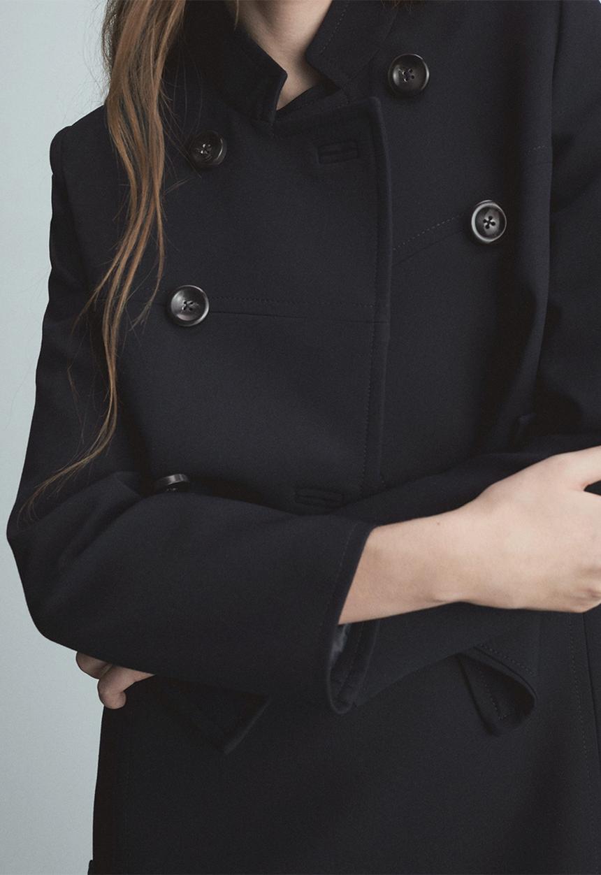 MANGO - Jacket Alexa -  Navy