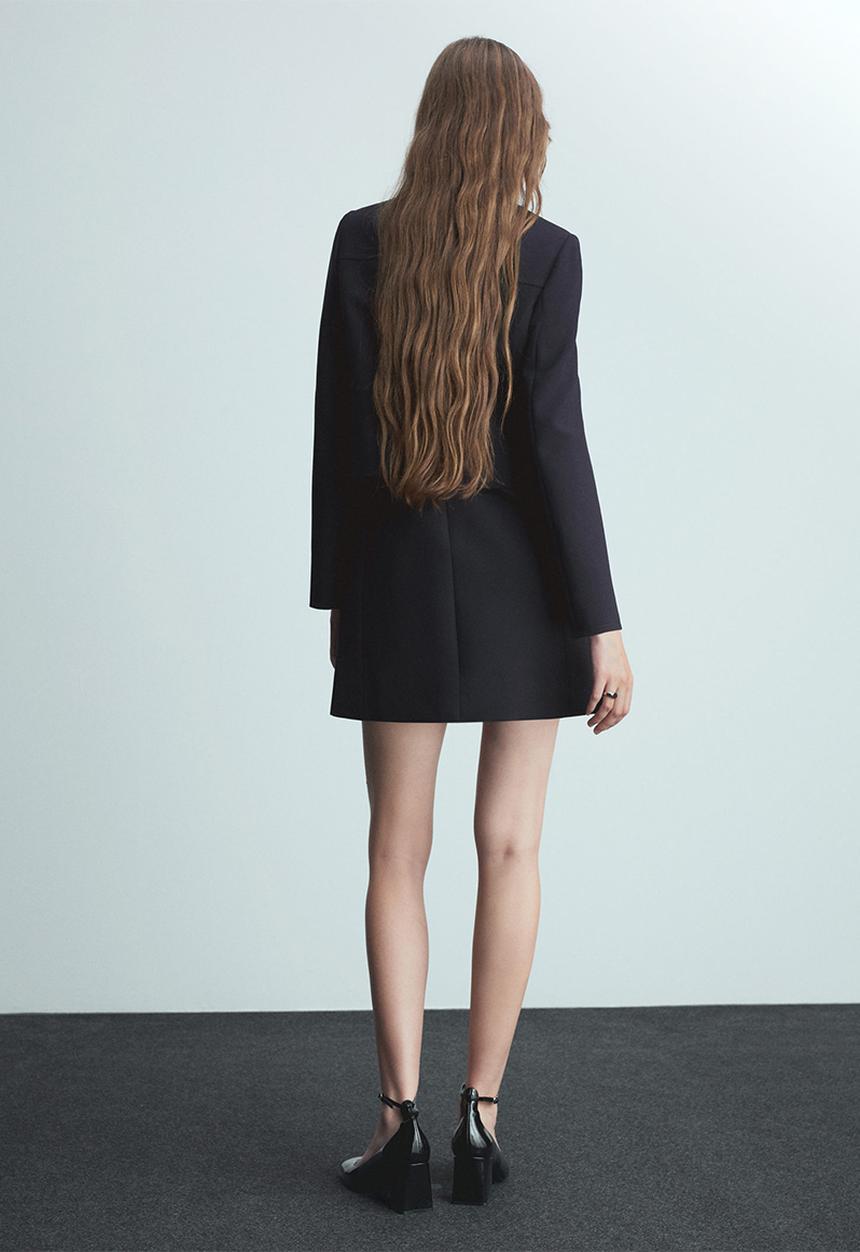 MANGO - Jacket Alexa -  Navy