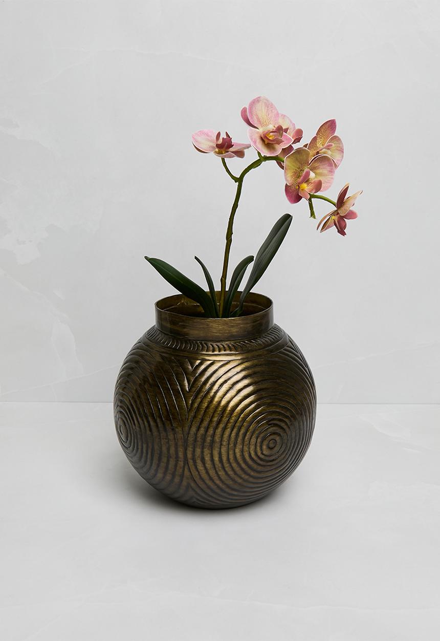 Sixth Floor - Fumiko alu vase - gold