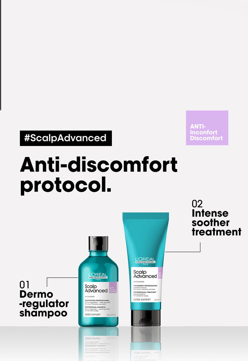 L’Oreal Professionnel - Scalp Advanced Intense Soother Treatment for Sensitive, Itchy Scalps -