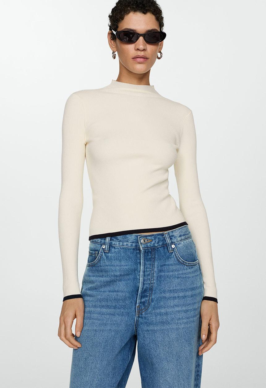 MANGO - Sweater Depaul -  Light Beige