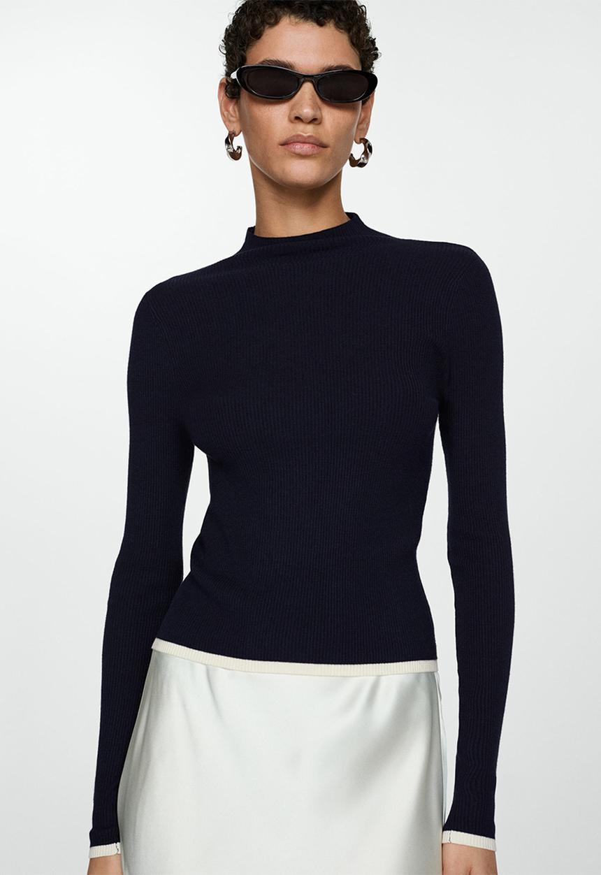MANGO - Sweater Depaul -  Navy