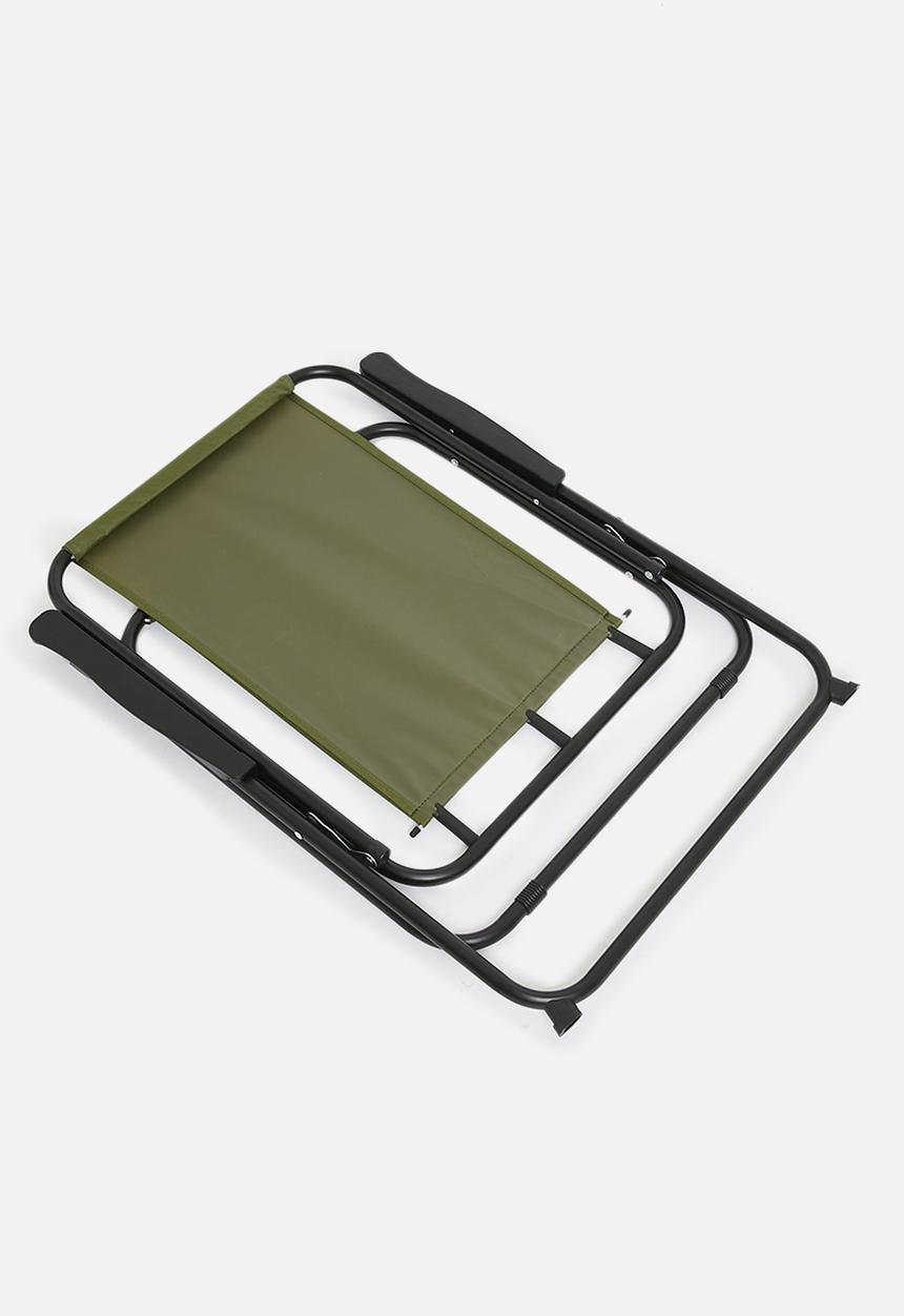 H&S - Foldable camp chair - army