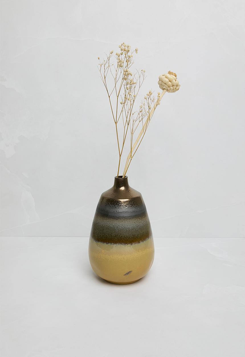 Sixth Floor - Aurora vase - yellow