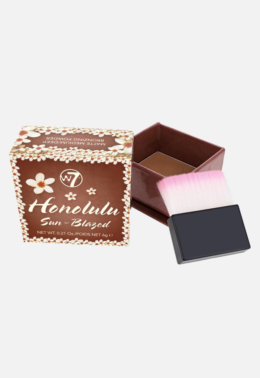 W7 Cosmetics - Honolulu Bronzing Powder  - Sun Blazed