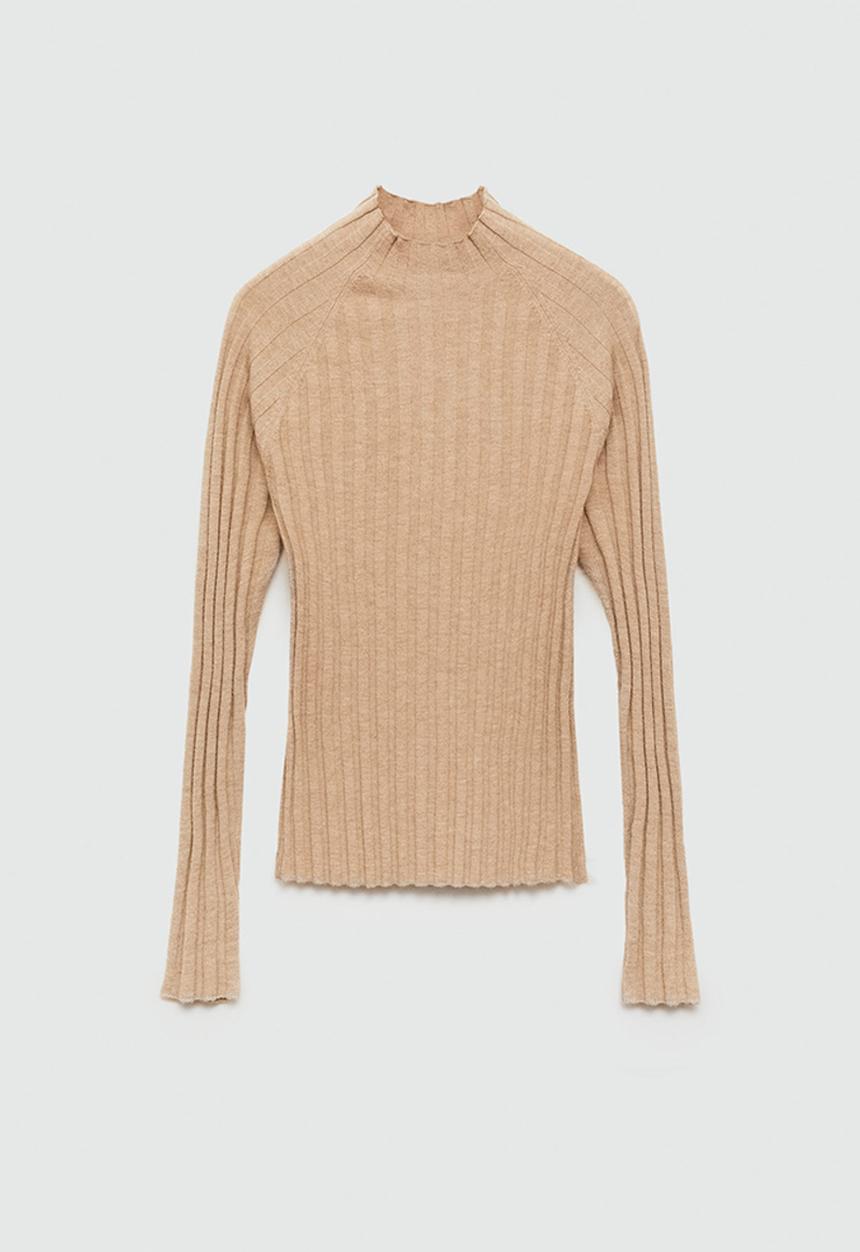 MANGO - Sweater flurry - light pastel gray