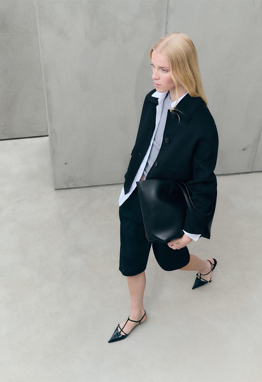 MANGO - Jacket Anna - Black