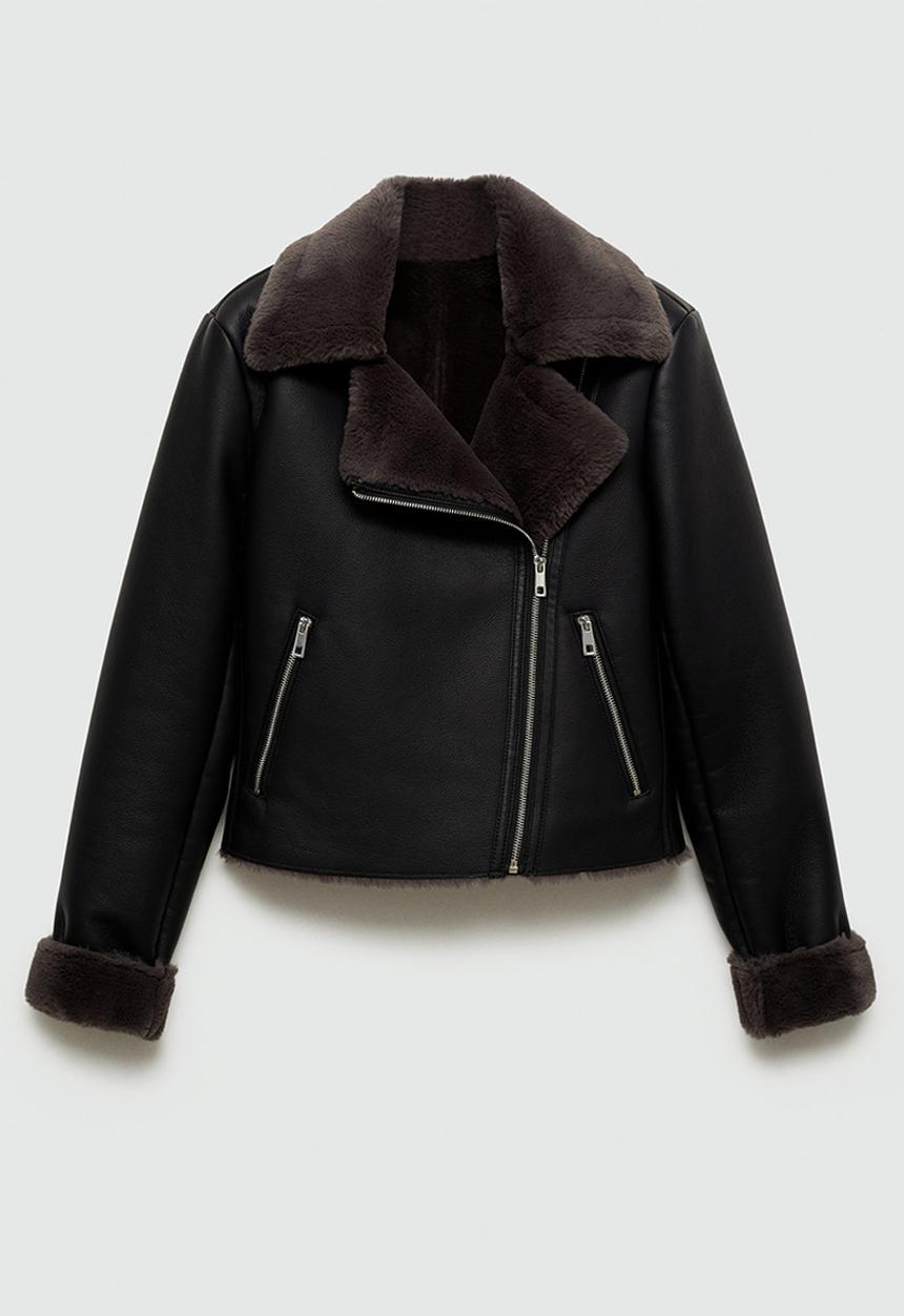 MANGO - Jacket Cadi - Black