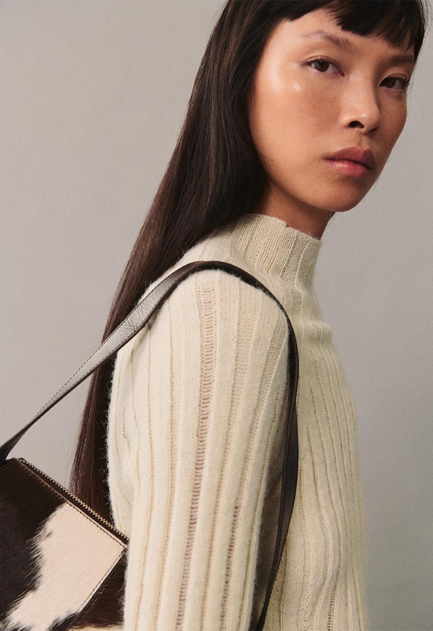 MANGO - Sweater bone - light beige