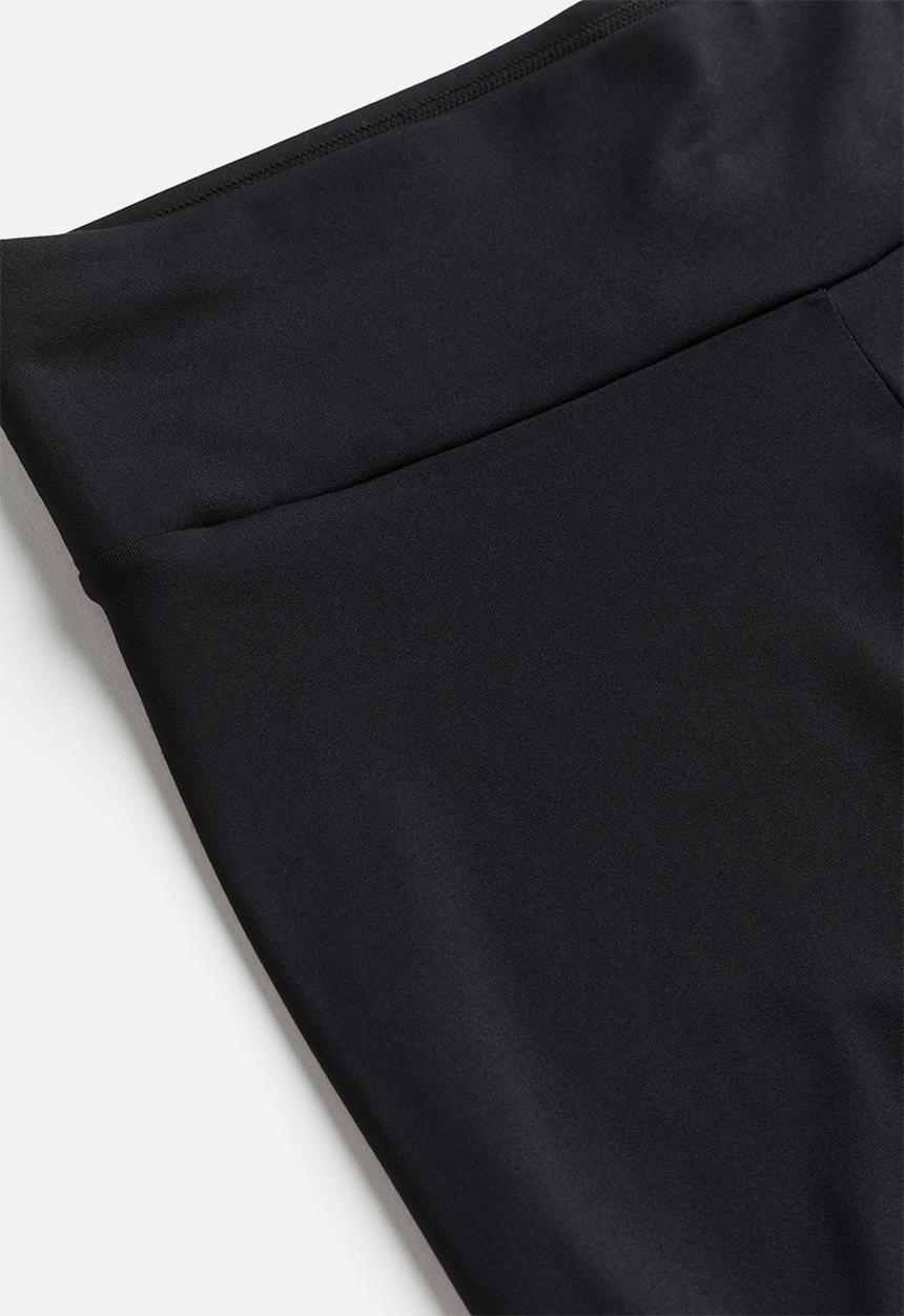 H&M - Microfibre leggings - black