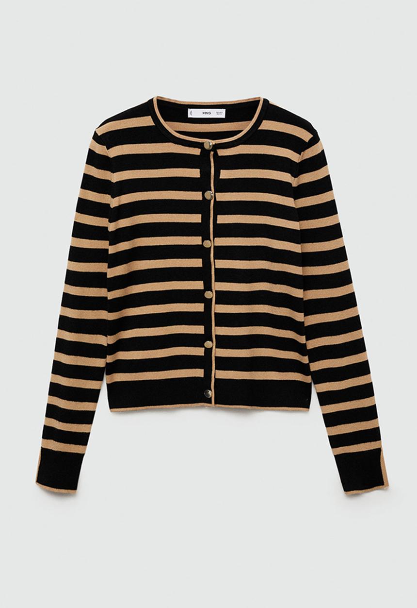 MANGO - Cardigan luccapk - medium brown