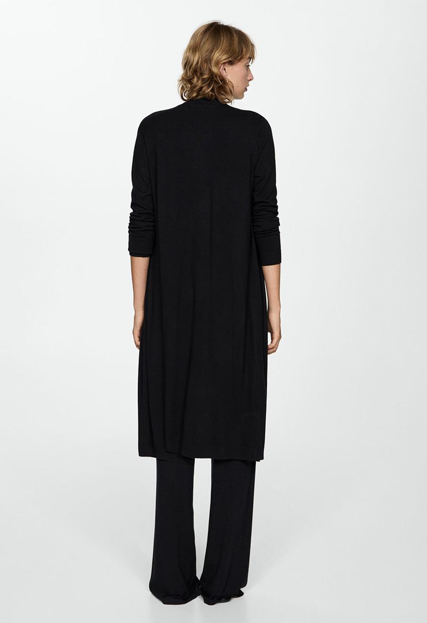 MANGO - Cardigan almibar - black